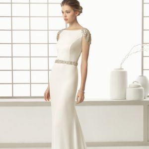 Rosa Clara runway collection dress from 2018